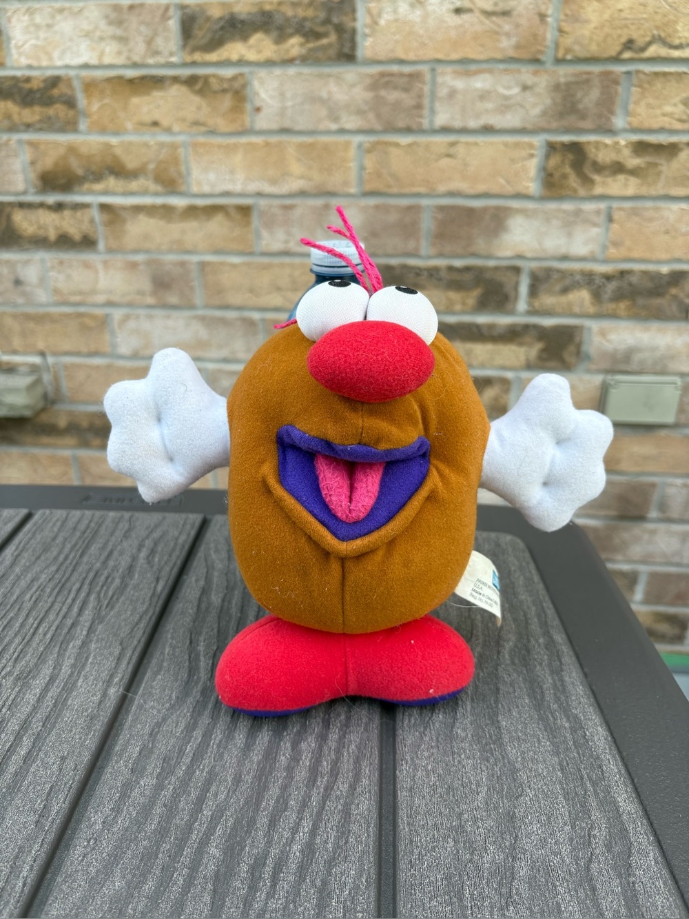 2/$16 Vintage 1995 Hasbro Parker Bros HOT POTATO Squeeze Plush